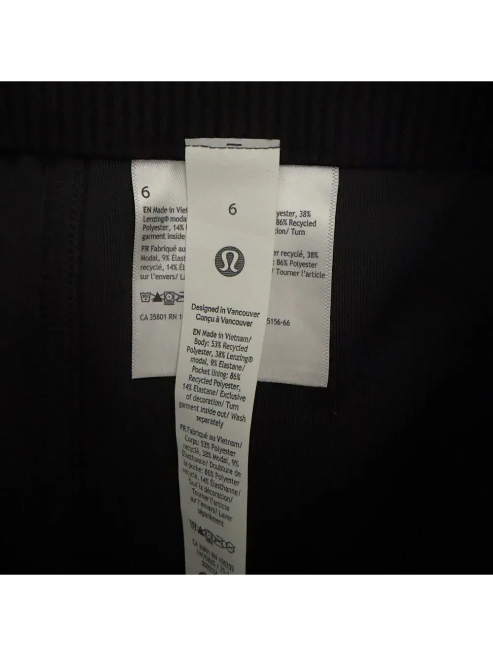 lululemon athletica new tags
